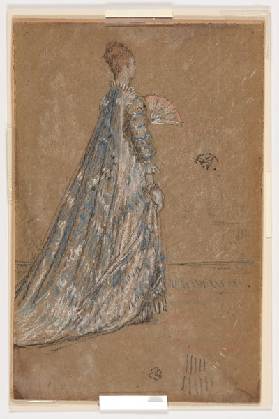 O vestido azul de James Abbott McNeill Whistler