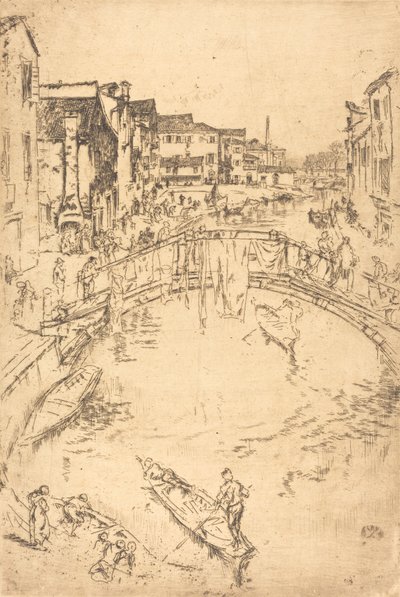 A Ponte, 18791880. de James Abbott McNeill Whistler