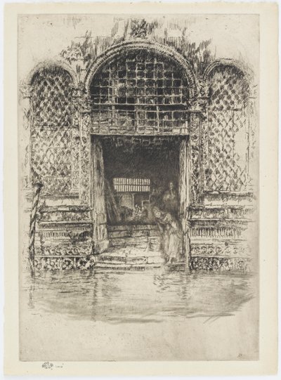 The Doorway, 1879-1880. de James Abbott McNeill Whistler