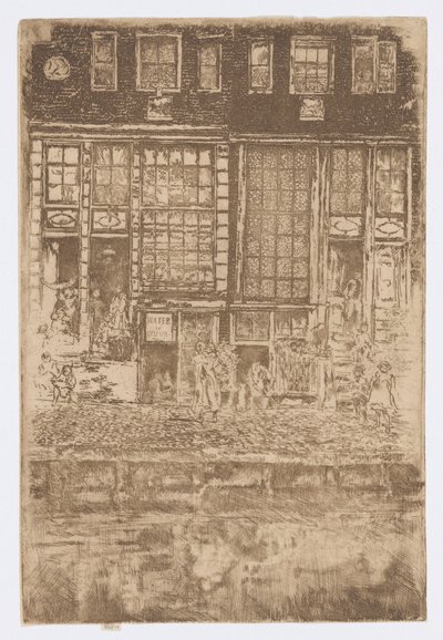 A cortina bordada de James Abbott McNeill Whistler