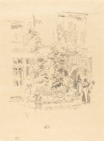 The Garden Porch, 1894. de James Abbott McNeill Whistler