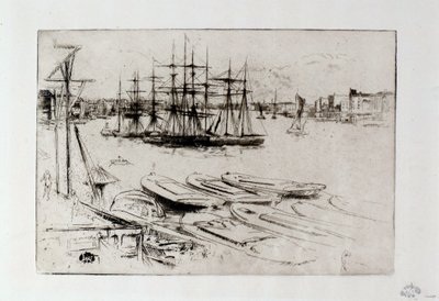 A Grande Piscina de James Abbott McNeill Whistler