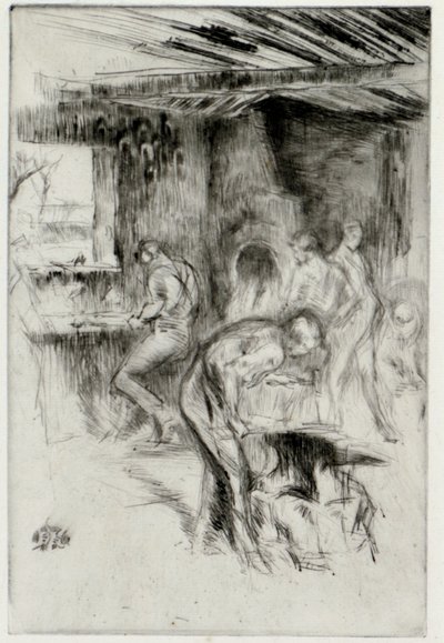 A pequena forja de James Abbott McNeill Whistler