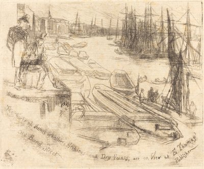The Little Pool, 1861. de James Abbott McNeill Whistler