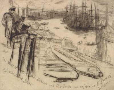 A Pequena Piscina, 1861. de James Abbott McNeill Whistler