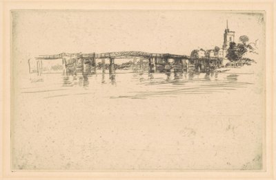 O Pequeno Putney, nº 1, 1879. de James Abbott McNeill Whistler