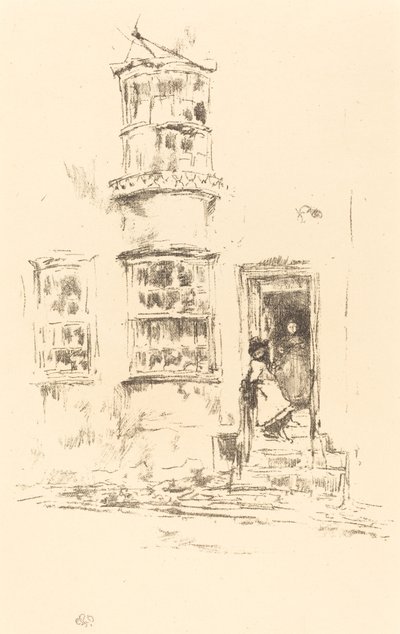 Os Pequenos Passos, Lyme Regis, 18951896. de James Abbott McNeill Whistler
