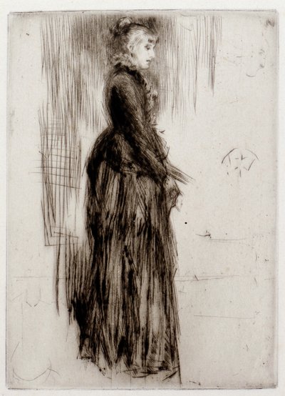 O vestidinho de veludo de James Abbott McNeill Whistler