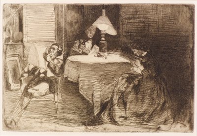 A Sala da Música de James Abbott McNeill Whistler
