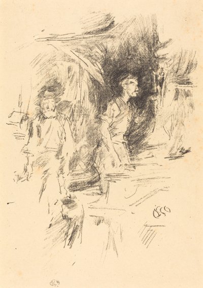 A História do Velho Smith, 1895. de James Abbott McNeill Whistler