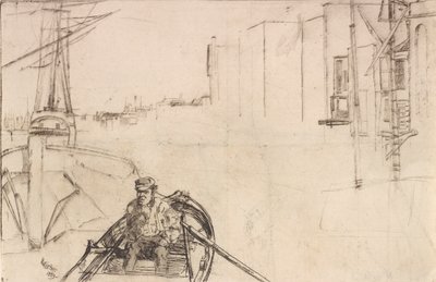 The Pool, 1859. de James Abbott McNeill Whistler