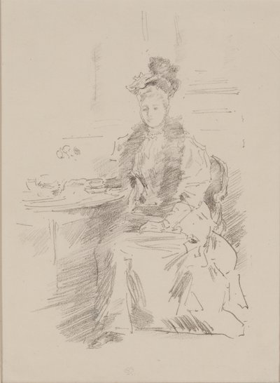 The Pretty New Yorker de James Abbott McNeill Whistler