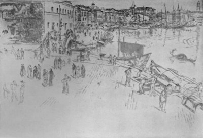 O Riva No. 1, 1879-1880, 1925. de James Abbott McNeill Whistler