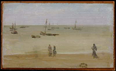 Beira do mar de James Abbott McNeill Whistler