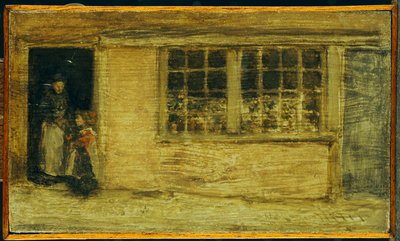A vitrine da loja, c.1885-90 de James Abbott McNeill Whistler
