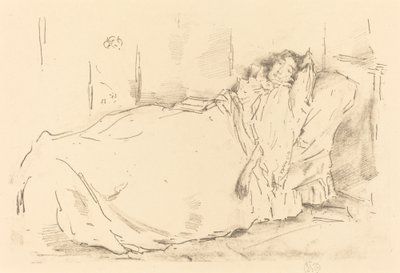The Siesta, 1896. de James Abbott McNeill Whistler