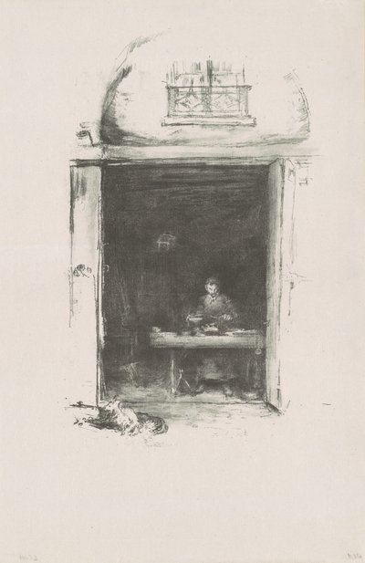 O Smith, Passagem do Dragão, 1894. de James Abbott McNeill Whistler