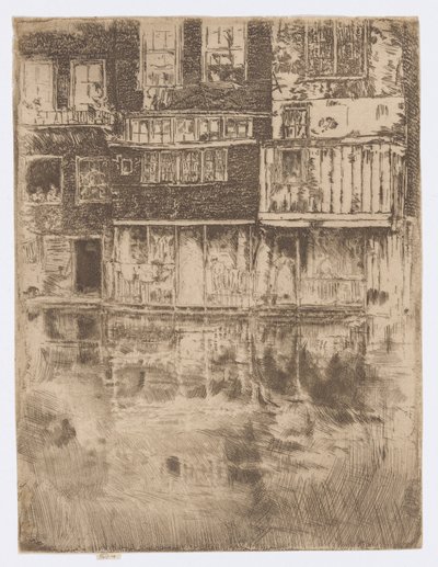 The Square House, Amesterdão de James Abbott McNeill Whistler