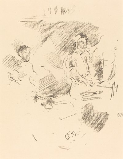 O braço forte, 1895. de James Abbott McNeill Whistler