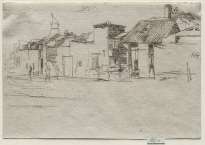 O Cisne, Chelsea, c. 1870 de James Abbott McNeill Whistler