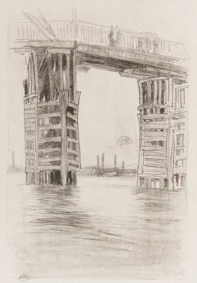 A Ponte Alta, 1878. de James Abbott McNeill Whistler