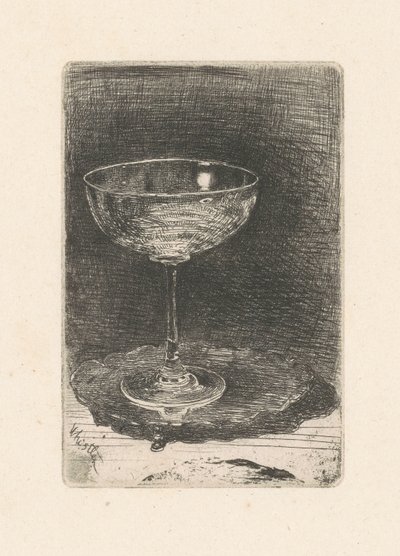 A Taça de Vinho, 1859. de James Abbott McNeill Whistler