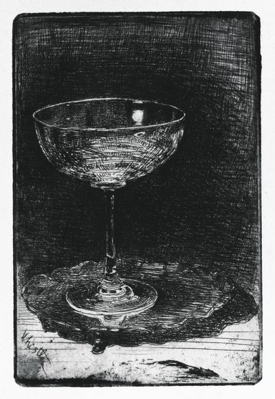 A taça de vinho de James Abbott McNeill Whistler