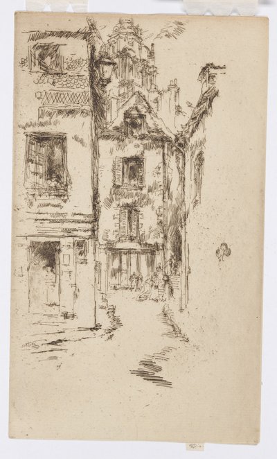 Sob a Catedral, Blois de James Abbott McNeill Whistler