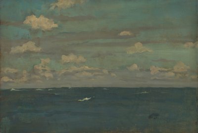 Violet e Silver - The Deep Sea, 1893. de James Abbott McNeill Whistler