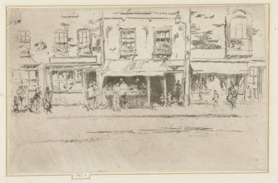 Viswinkel em Chelsea
A loja de peixe, Chelsea ocupada de James Abbott McNeill Whistler