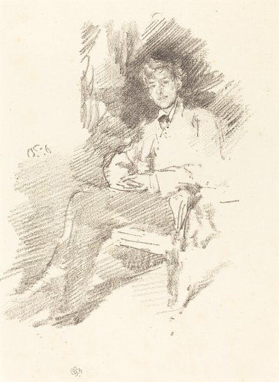Walter Sickert, 1895. de James Abbott McNeill Whistler