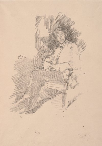 Walter Sickert, 1895. de James Abbott McNeill Whistler