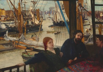 Wapping, 1860-1864. de James Abbott McNeill Whistler