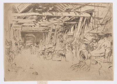 Fabricante de rodas de James Abbott McNeill Whistler