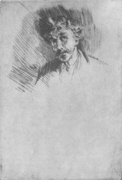 Assobiador com a fechadura branca, 1879, 1904 de James Abbott McNeill Whistler