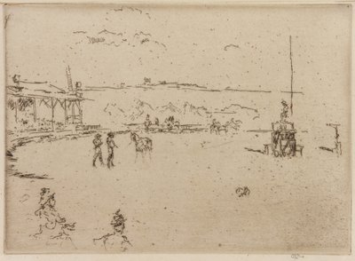 Velho Oeste: O Orador, 1887. de James Abbott McNeill Whistler
