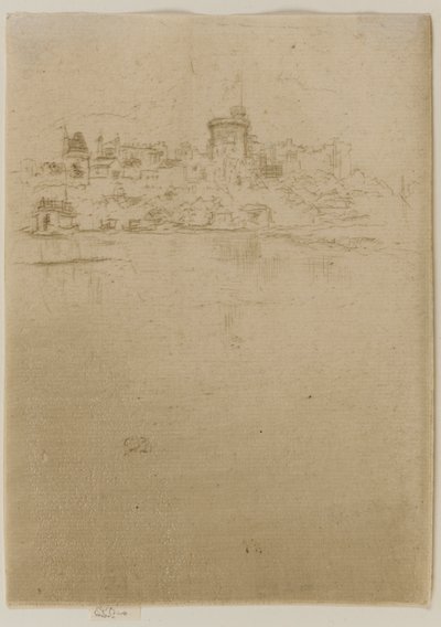 Memorial de Windsor, 1887. de James Abbott McNeill Whistler
