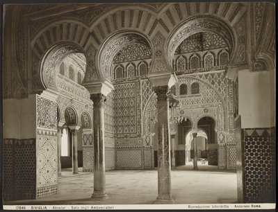 Alcázar, Salão dos Embaixadores de James Anderson