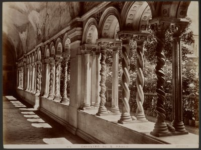Claustro de S. Paulo de James Anderson