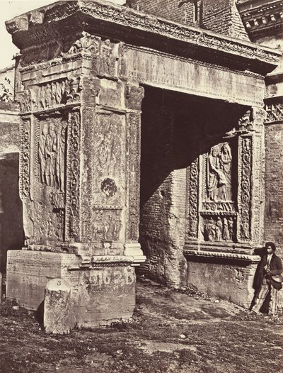 O arco de Septímio Severo no Vélabre, denominado o arco dos ourives de James Anderson