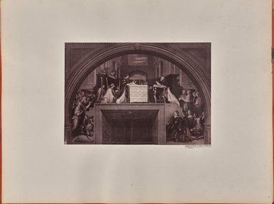 Rafael, O Milagre de Bolsene (fresco do Vaticano) de James Anderson