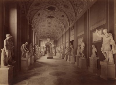 Salão das Estátuas, 1850s-60s. de James Anderson