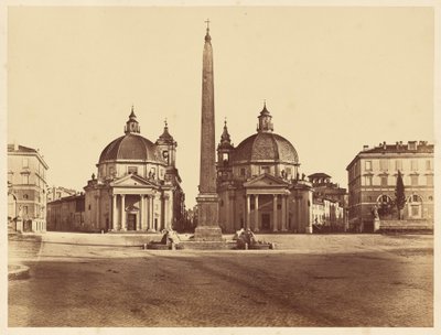 Vista da Piazza del Popolo de James Anderson