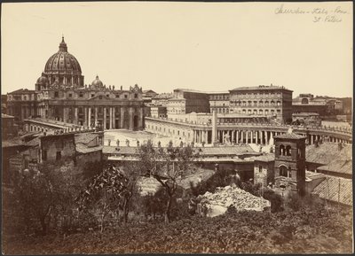 [Vista da Basílica de São Pedro] de James Anderson