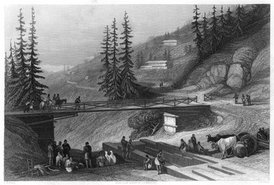 Simla, Índia, c1860. de James B. Allen