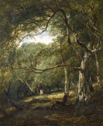 Figuras na floresta de James B. Dalziel