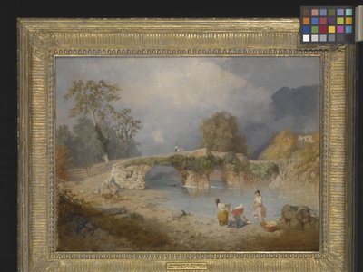 Clearing Up For Fine Weather, Beddgelert, North Wales (óleo sobre tela) de James Baker Pyne