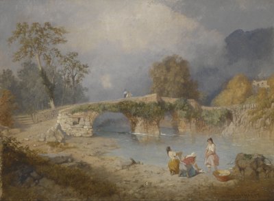 Clearing up for Fine Weather, Beddgelert, País de Gales do Norte de James Baker Pyne