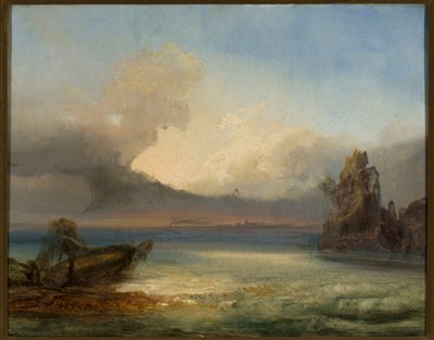 Paisagem marítima de James Baker Pyne