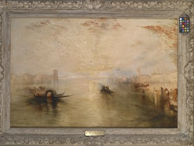San Benedetto Looking Toward Fusina (Depois de Turner) (óleo sobre tela) de James Baker Pyne